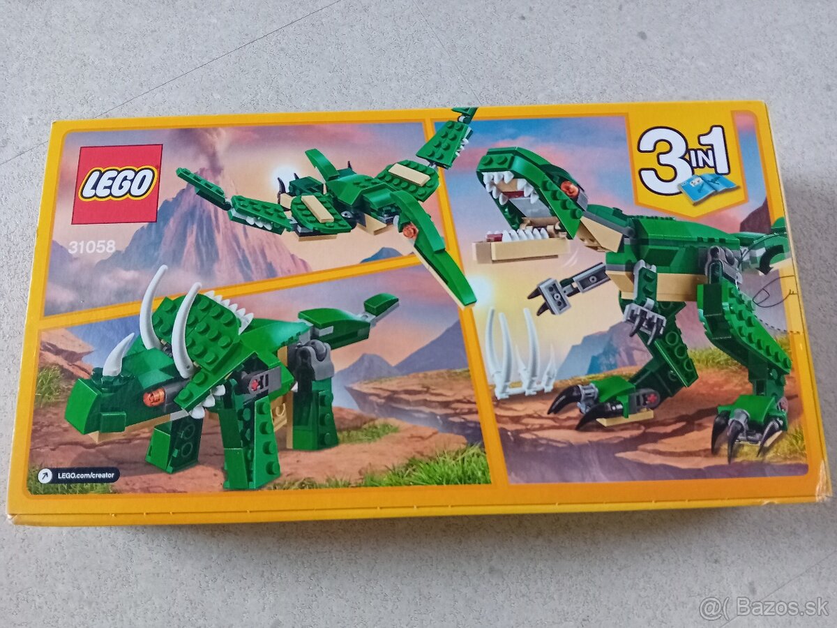 Lego Creator 3v1 Dinosaurus 31058