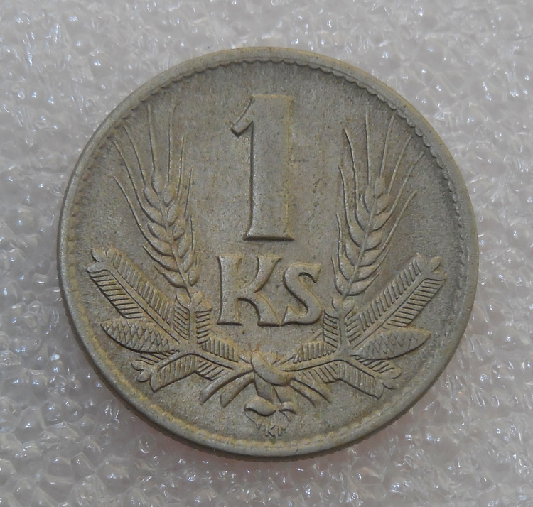 Mince: 1 Koruna 1941 Top stav - Slovenský štát 1939-1945