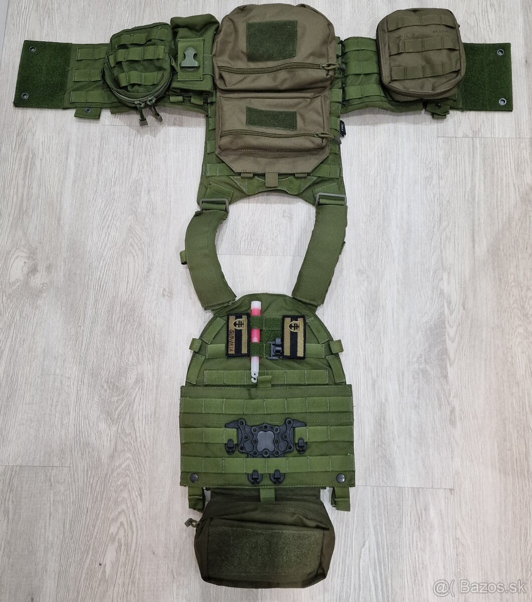 Plate carrier + battle belt