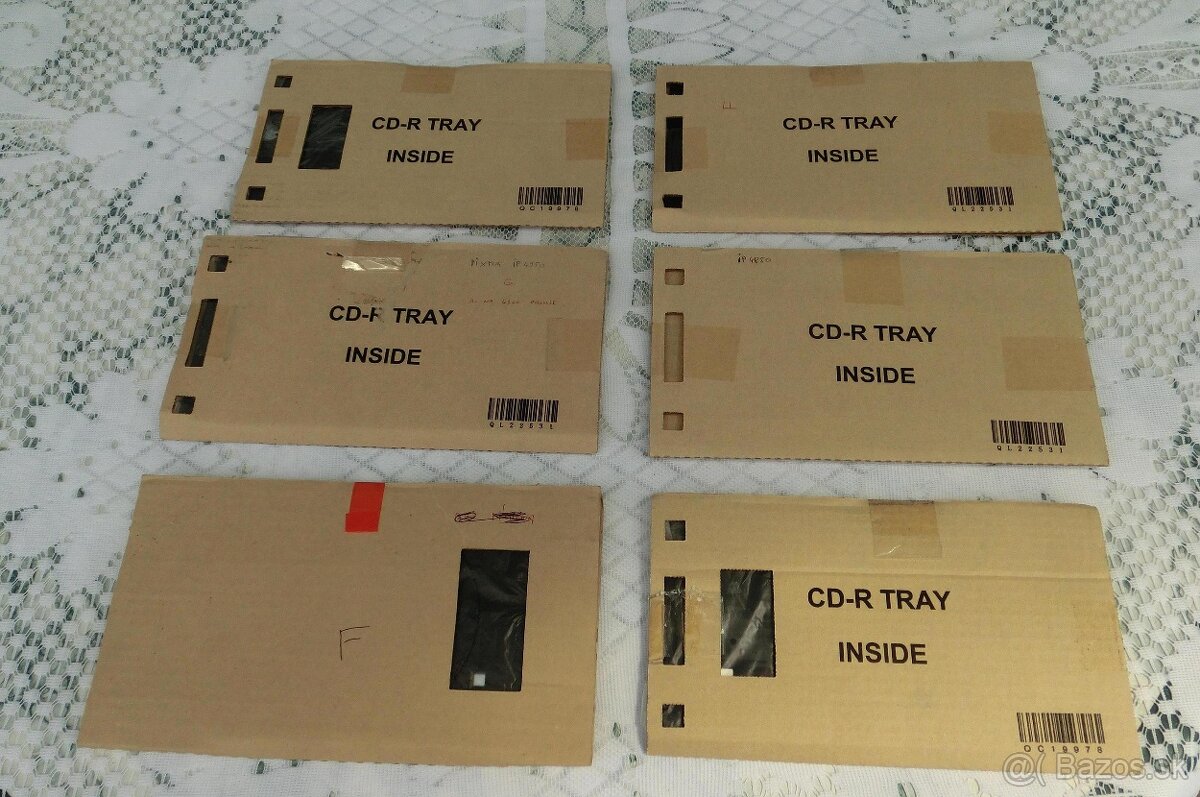 CD - DVD printing Tray