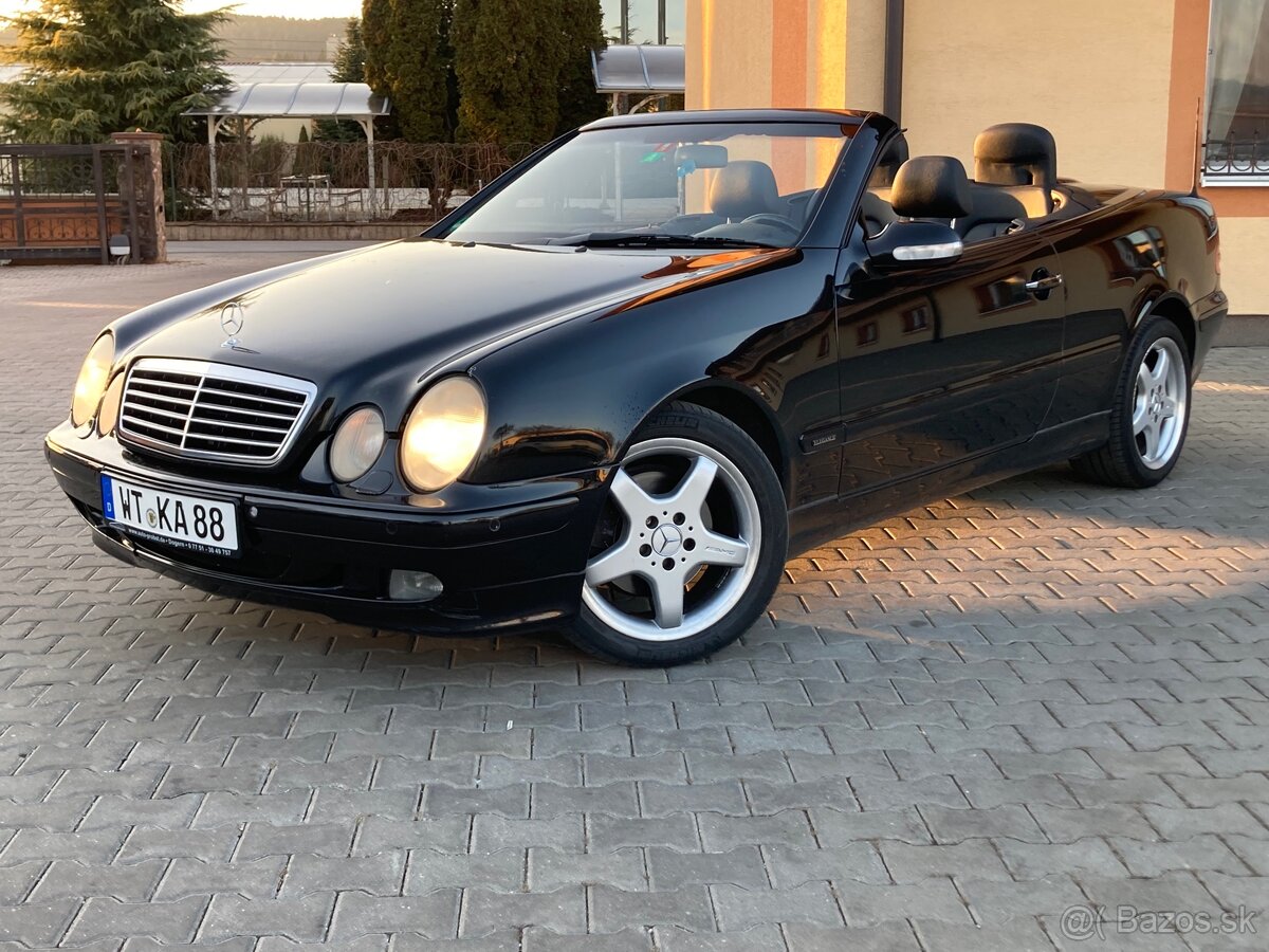 Mercedes-Benz CLK320 cabrio benzín (W208)