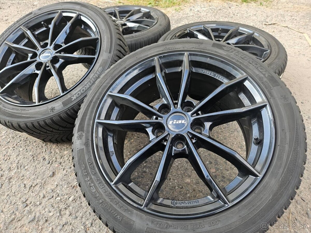 zimní Alu kola Rial BMW MINI COOPER VW 5x112 7,5jx17 et54 pn