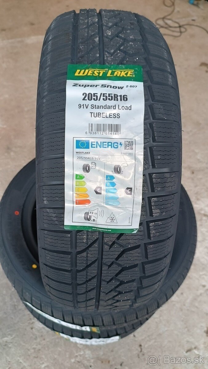 zimné 205/55 R16 rok výroby DOT 2024