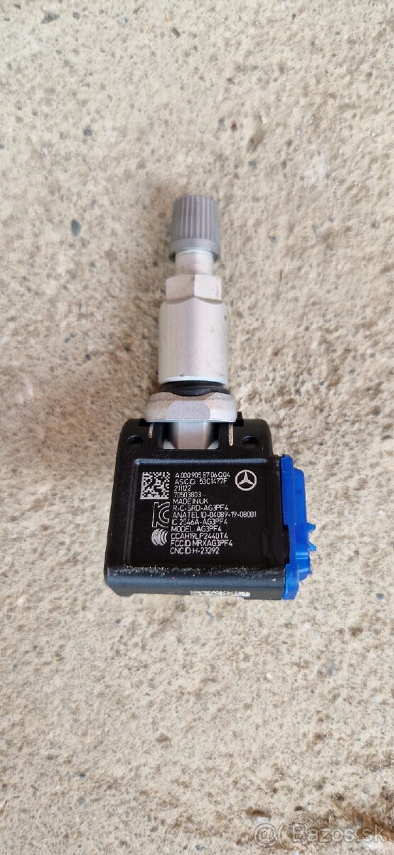 TPMS snimace tlaku v pneu Mercedes