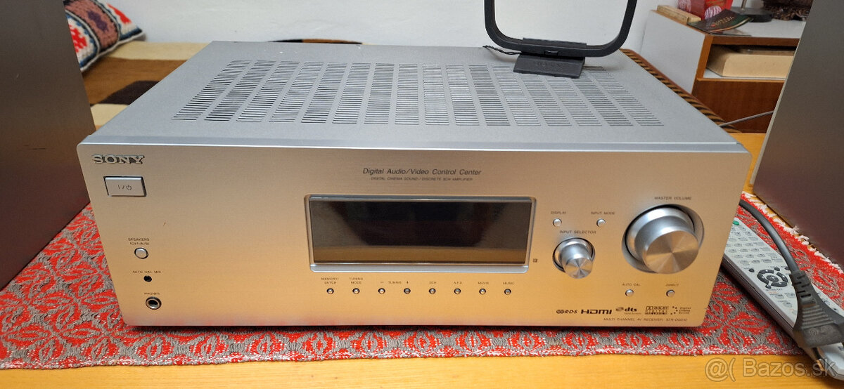 AV receiver Sony STR-DG510+ plus kvalitne reproduktory