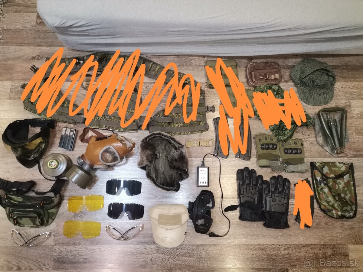 Airsoft výstroj výbava