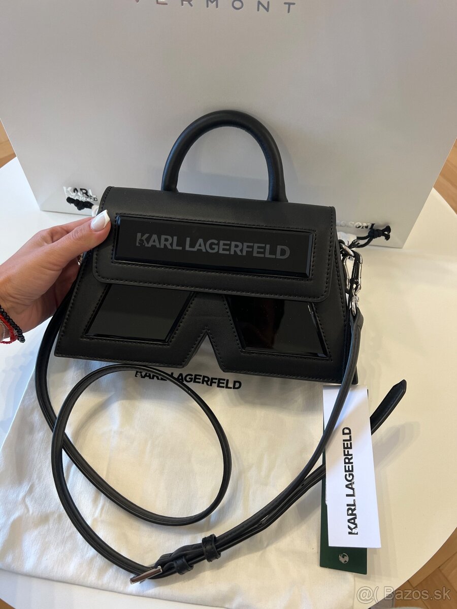 KABELKA KARL LAGERFELD IKON/K CB LEATHER