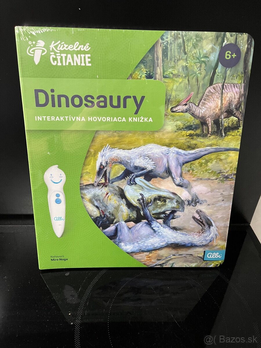 Albi kúzelne čítanie dinosaury