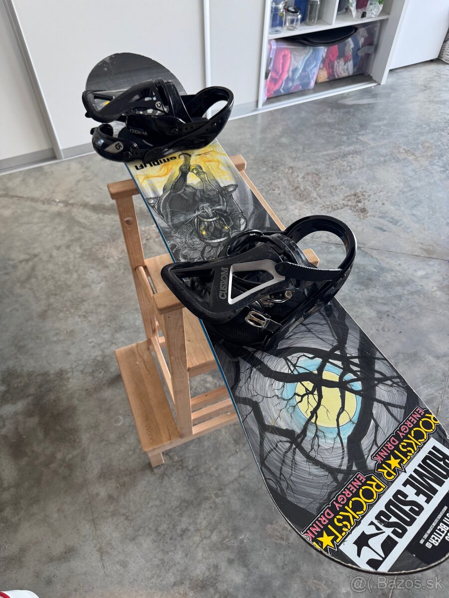 Predám komplet snowboard stepchild s viazanim Burton custom