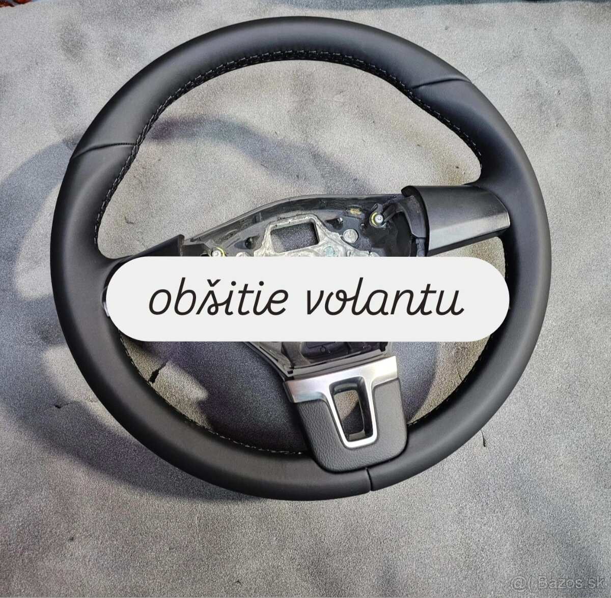 Obšitie volantu/Kožený volant