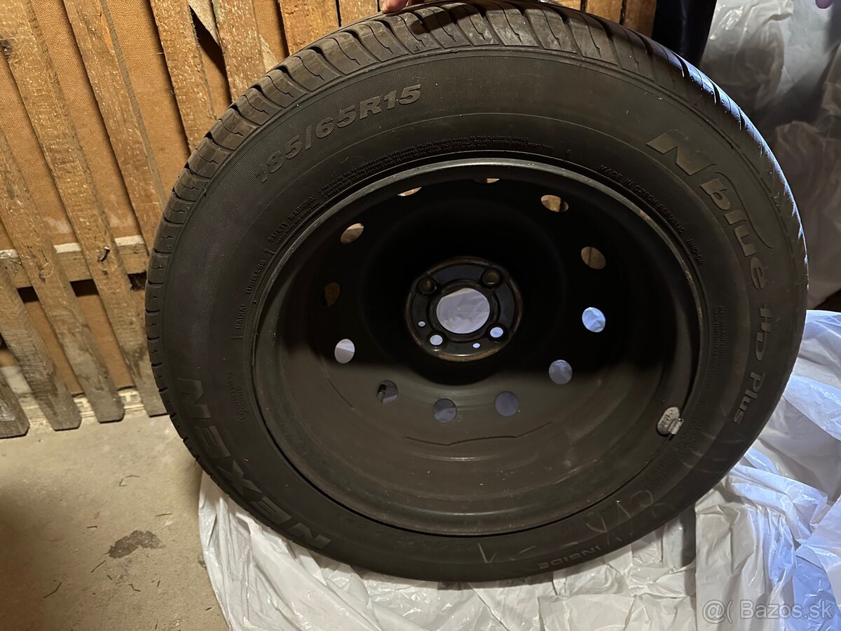 letné pneumatiky 185/65 r15 4ks júl2022