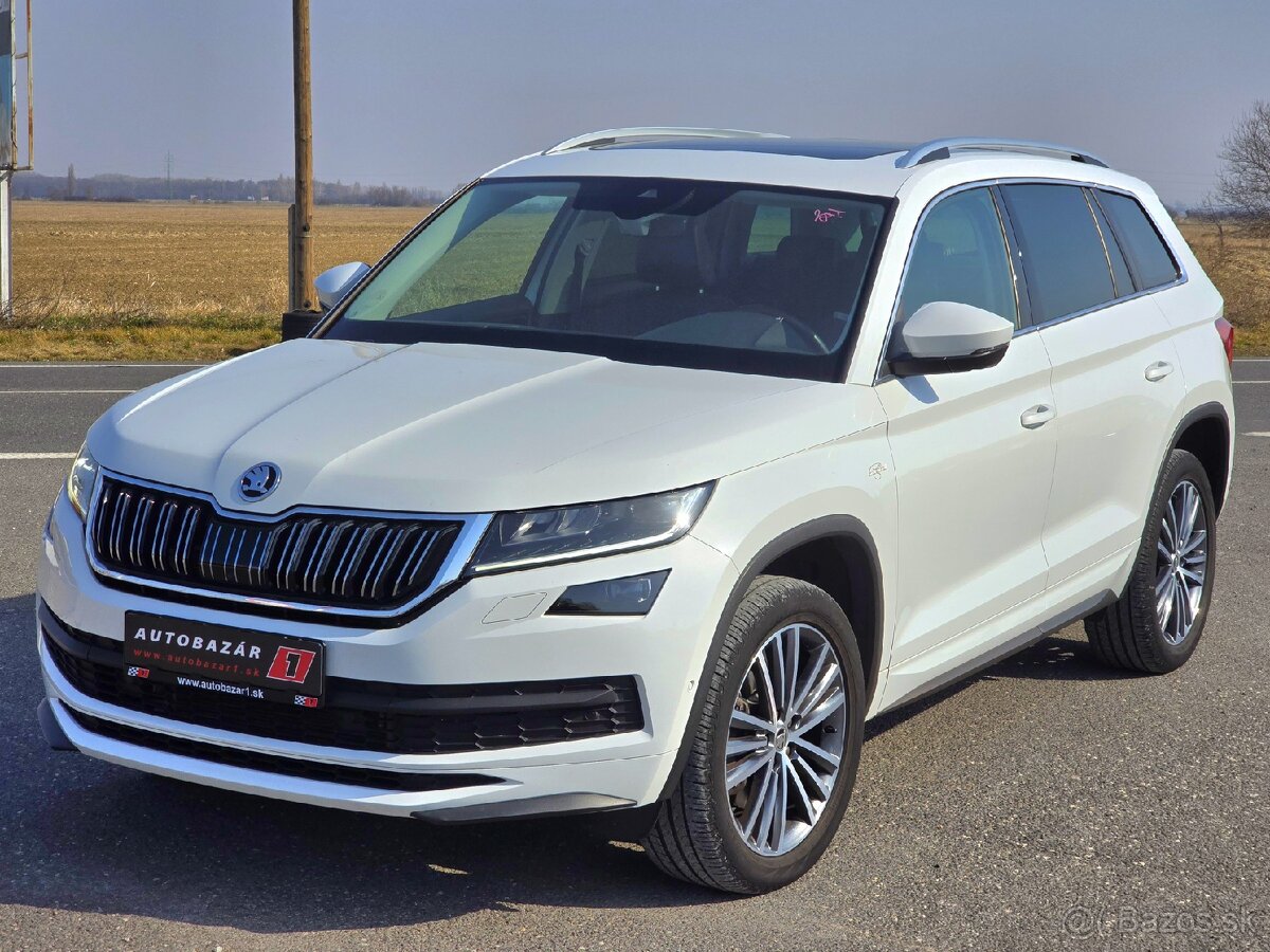 ✅️Škoda Kodiaq L&K 2.0.TDI 147kw 4x4,2021,Webasto,Virtual✅️