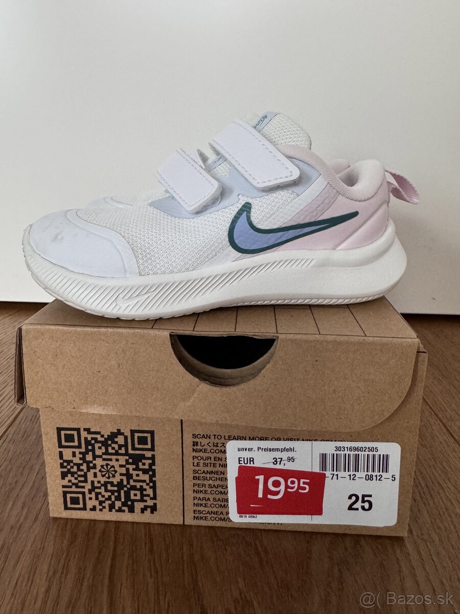 Tenisky Nike star runner velkost 25