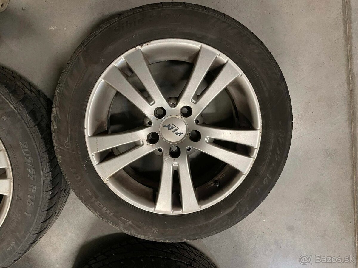 205/55R16 Zimná sada pneu + hliníkové disky  5x112