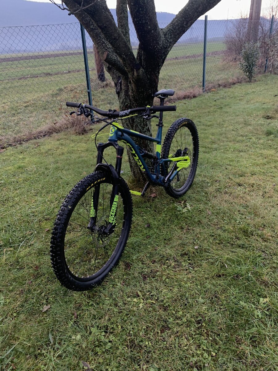 Kellys thorx 30 celoodpružený bicykel