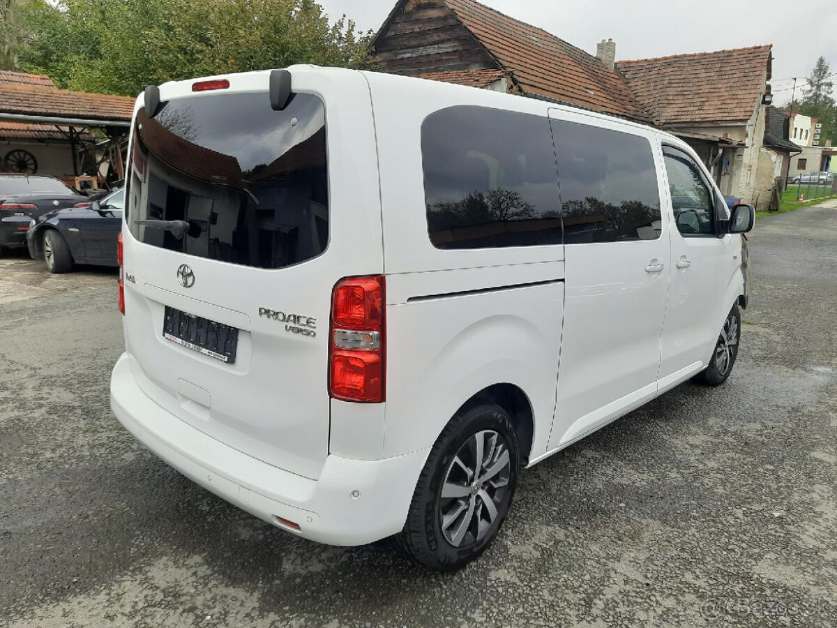 Toyota proace 3/2020 8 mistná 2,0 d4d