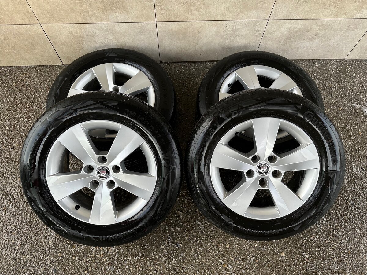 Letná sada ŠKODA 215/60 R16 5x112