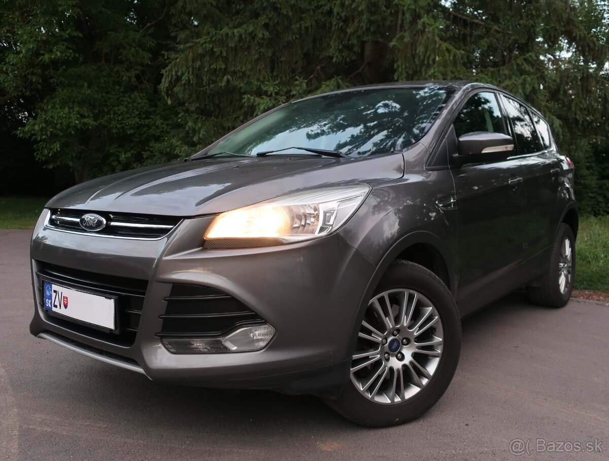 Predám Ford Kuga 2014 Titanium 4x4, šedá met - AJ NA SPLÁTKY