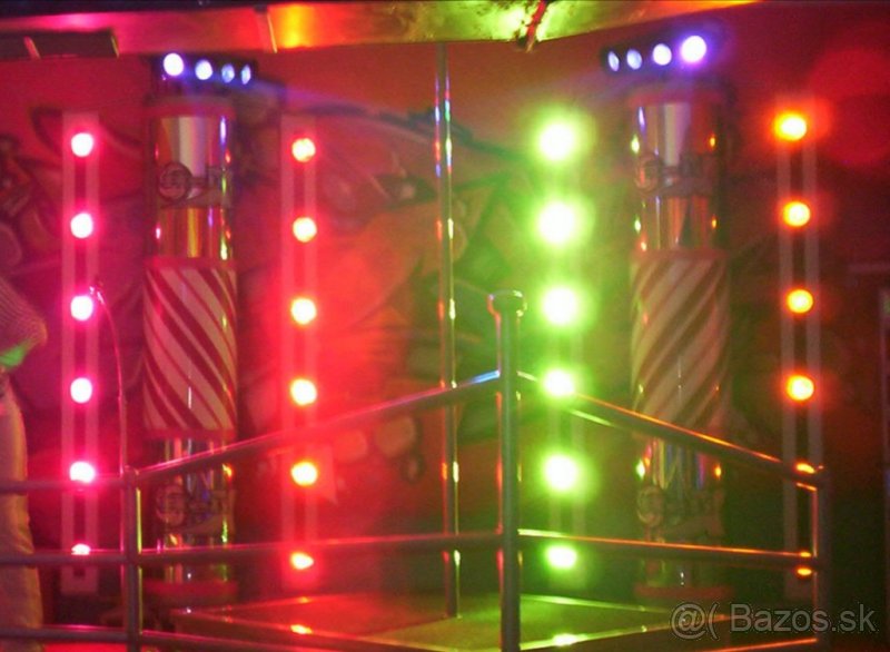 DISCO LIGHT STAND & LIGHTS