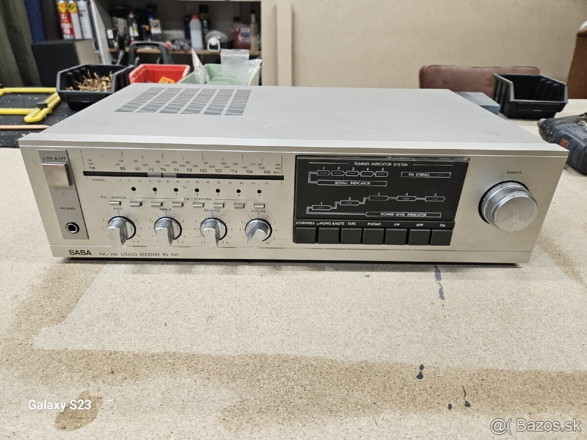 SABA RS940 hifi stereo receiver