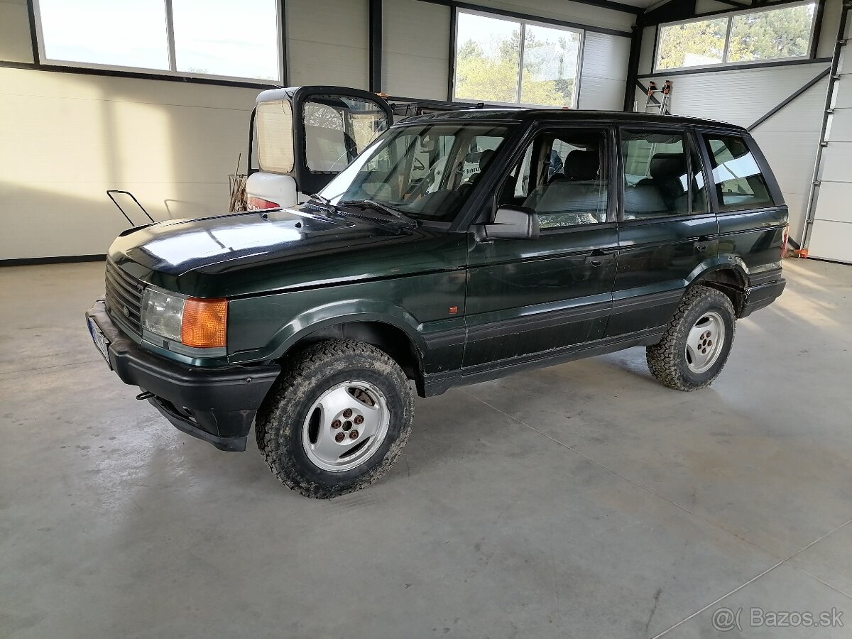 Range Rover P38 manuál  platné  TP a ŠPZ