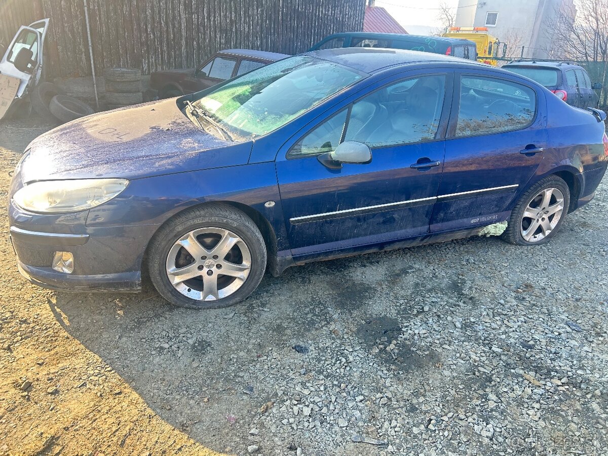 Peugeot 407  2.0 HDI 100kw na diely