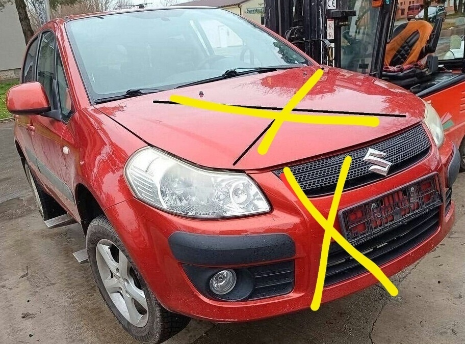 Zadné svetlo ľavé Suzuki SX4 2009