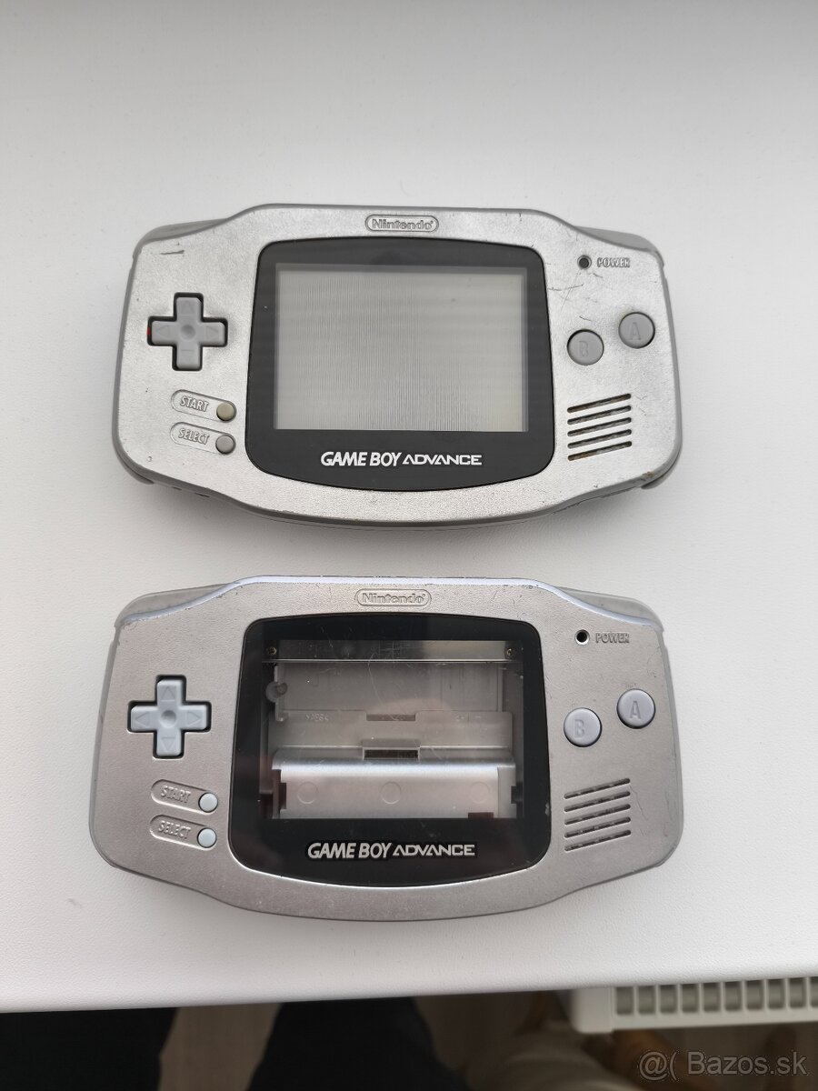 Gameboy Advance bez dosky