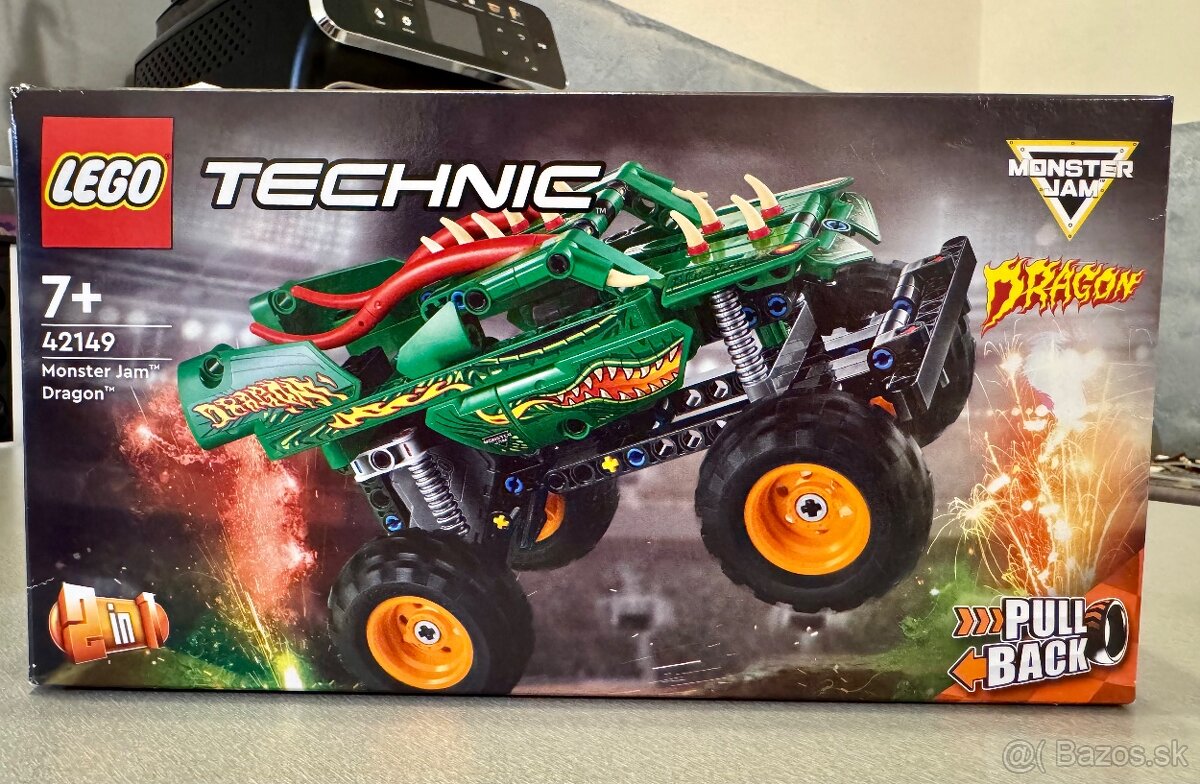 Lego 42149 Technic Monster Jam Dragon