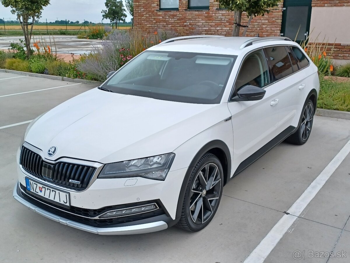 Škoda Superb SCOUT 4x4 2.0 TSI 200 KW,  MR:2021, 49 700km