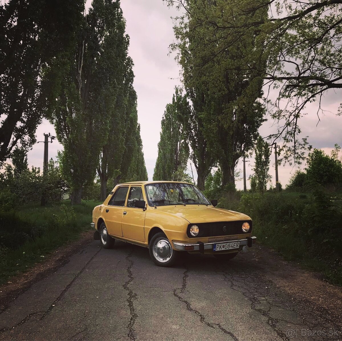 Škoda 120L r.v1976 užovka/žehlička