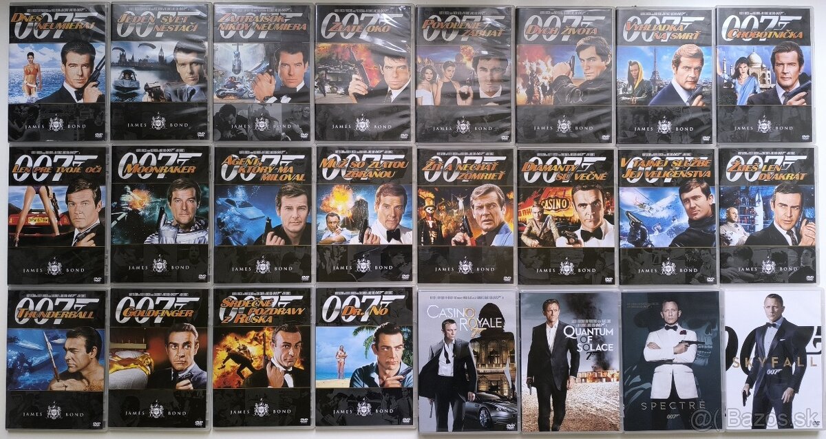 JAMES BOND 007 (24 CD)