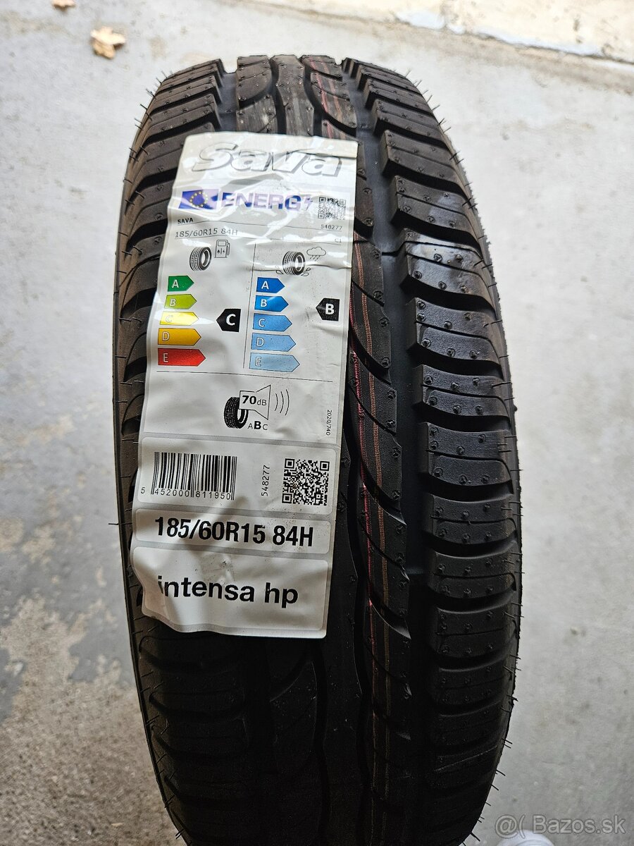 Nove letne pneu - Sava intensa hp 185/60 r15