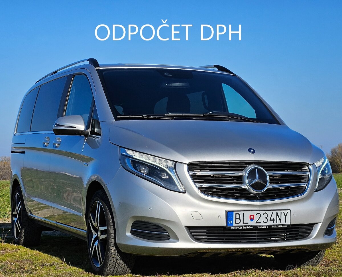 Mercedes V trieda 250d, 4 matic, Compact, Avangarde, odpočet