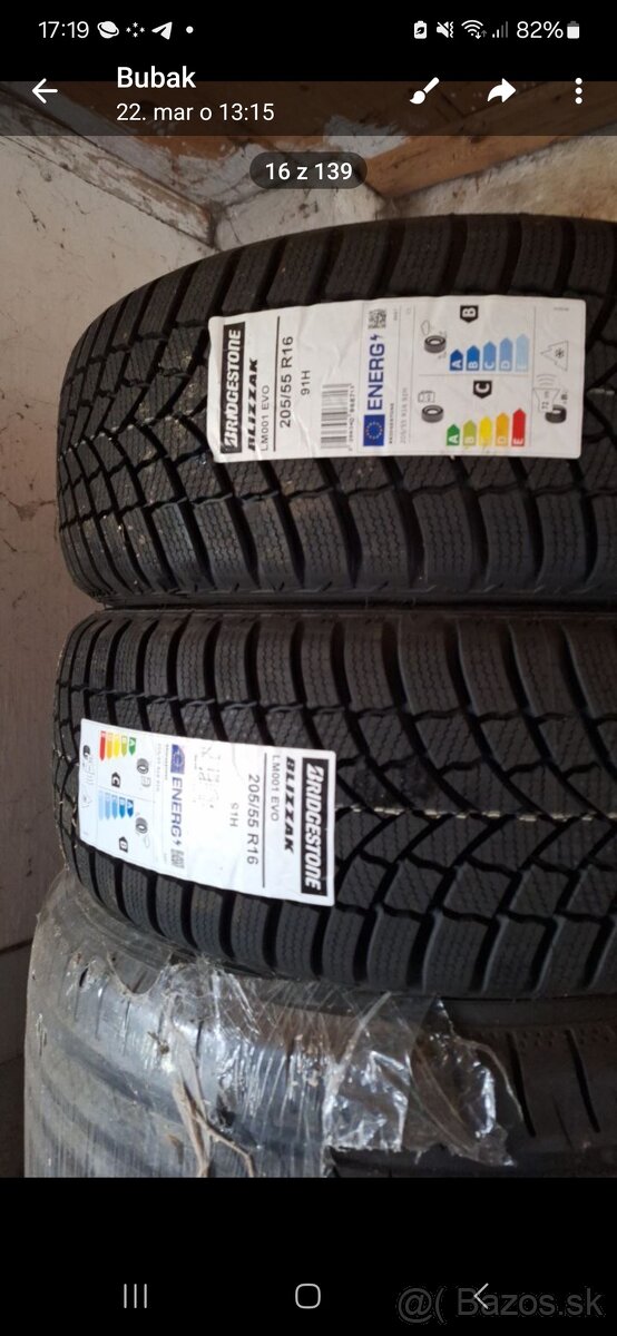 205/55r16 zimne