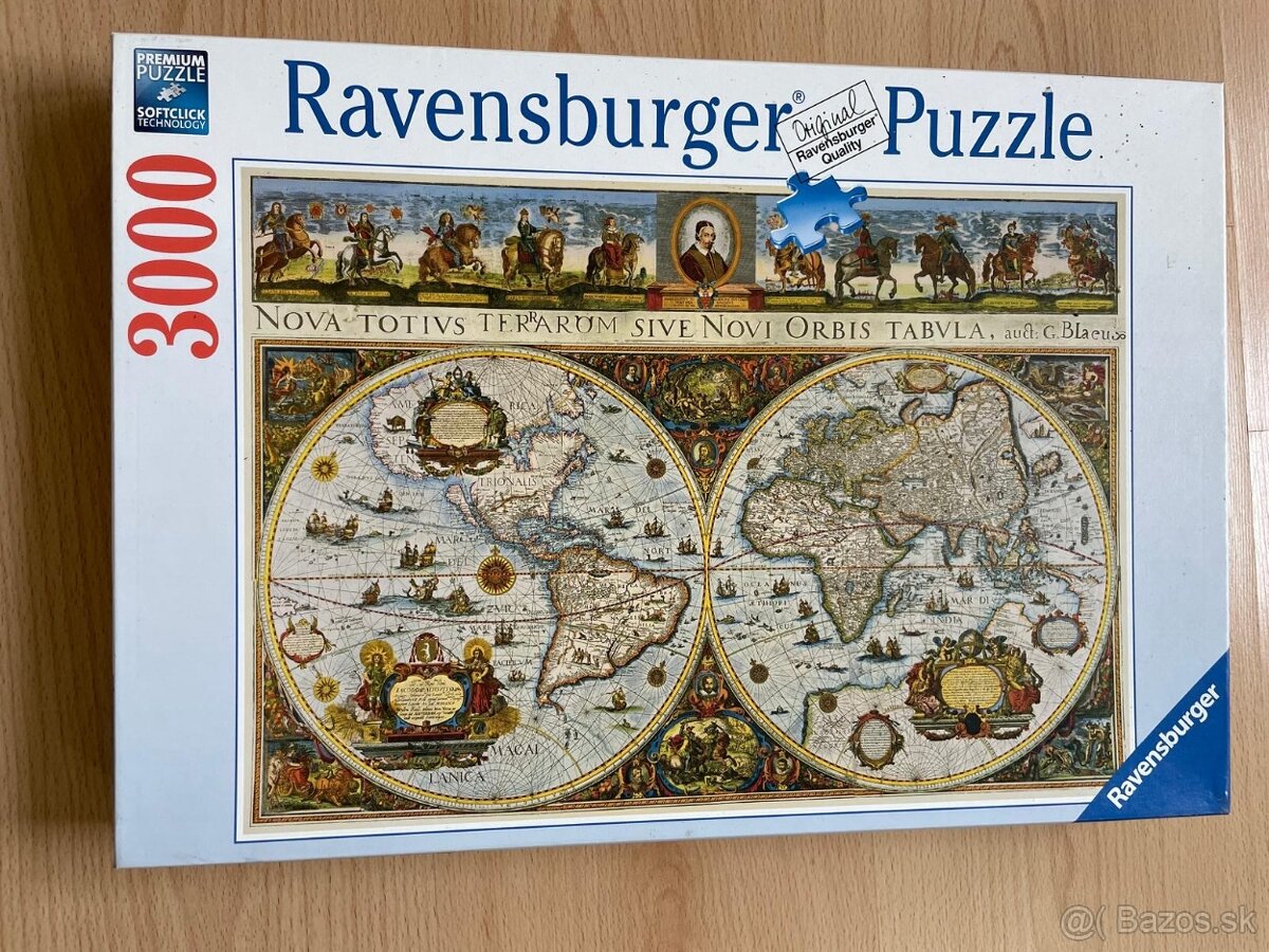 Puzzle Ravensburger 1000, 2000, 3000 a 5000ks