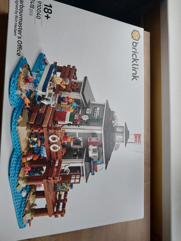 LEGO BrickLink 910040 Kancelária Správca prístavu