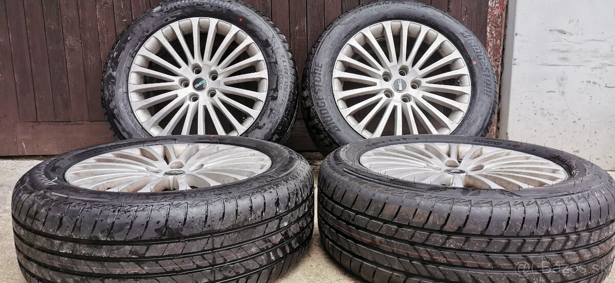 Alu Škoda 5x112 a letné Bridgestone 235/55 R18