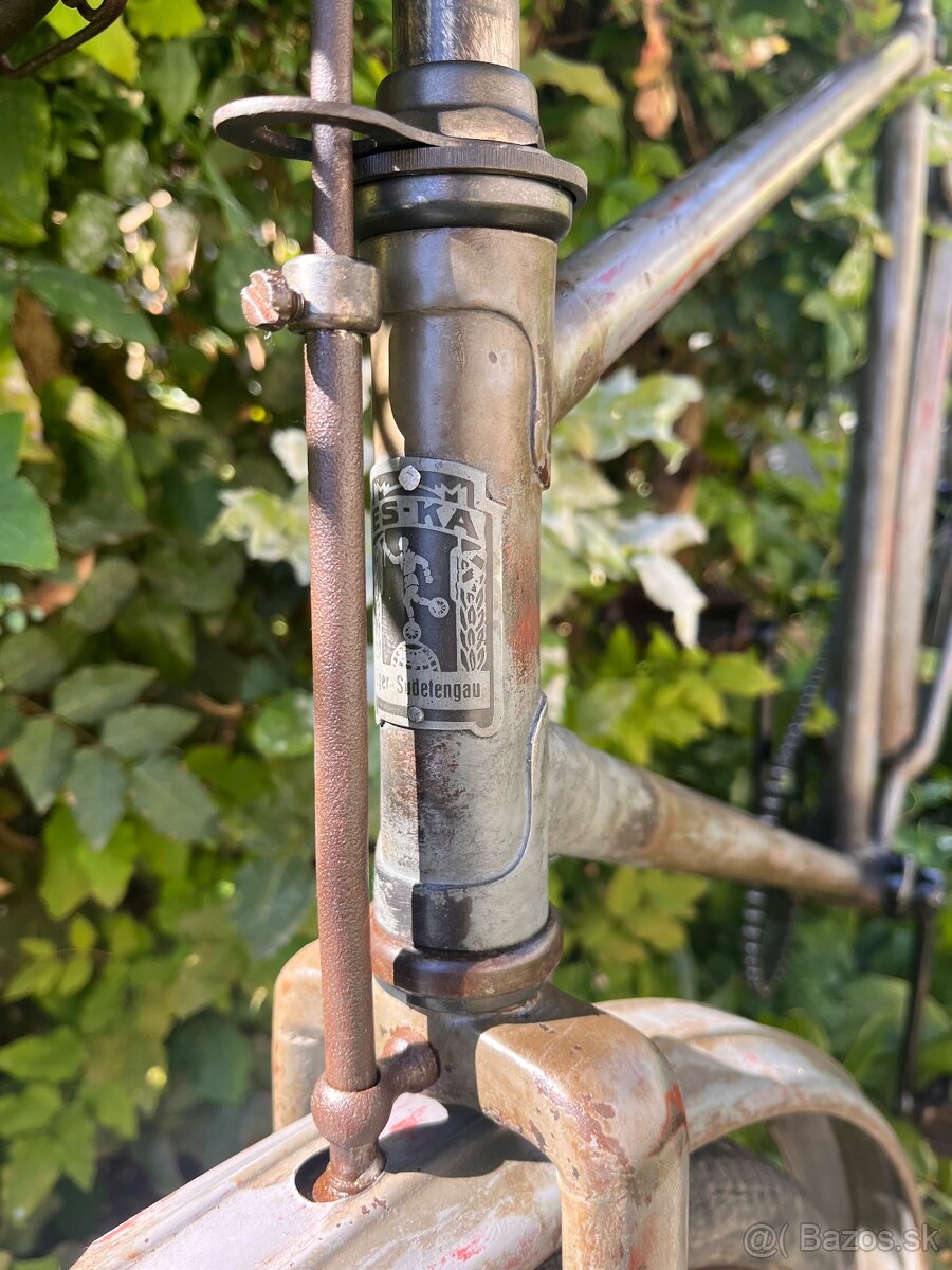 Historický vojenský bicykel - Truppenfahrrad - Eska - 1945