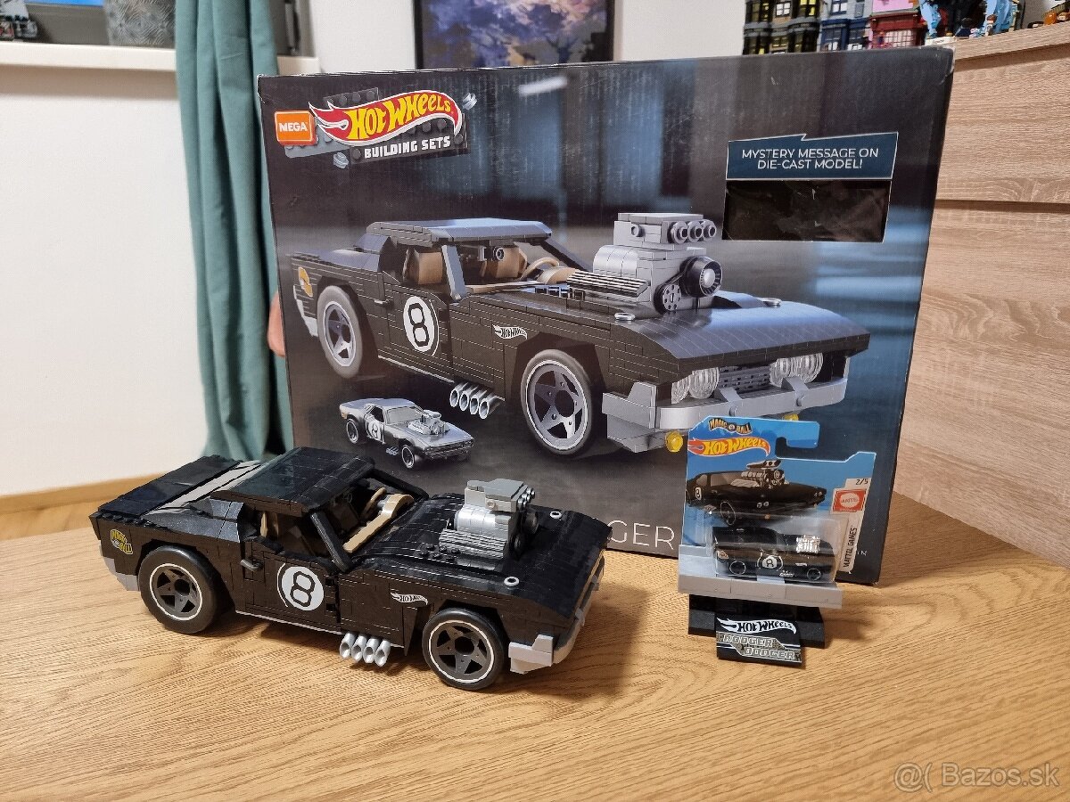 Mega Construx hotwheels rodger dodger stavebnica