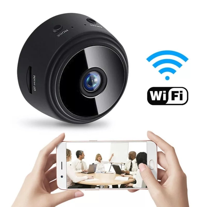 Mini monitorovacia kamera, WiFi, živé sledovanie live, nová