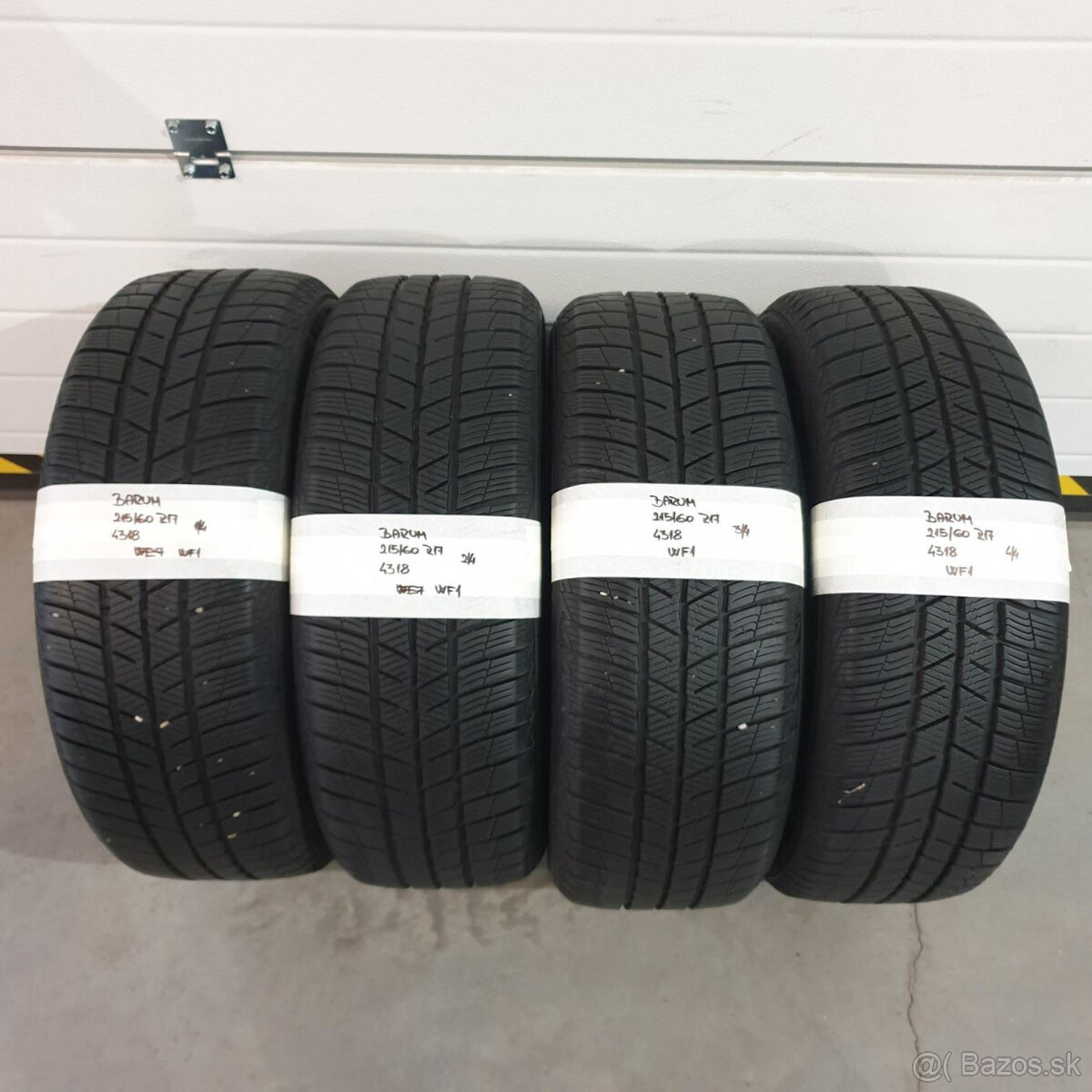 Zimné pneumatiky 215/60 R17 BARUM DOT4318