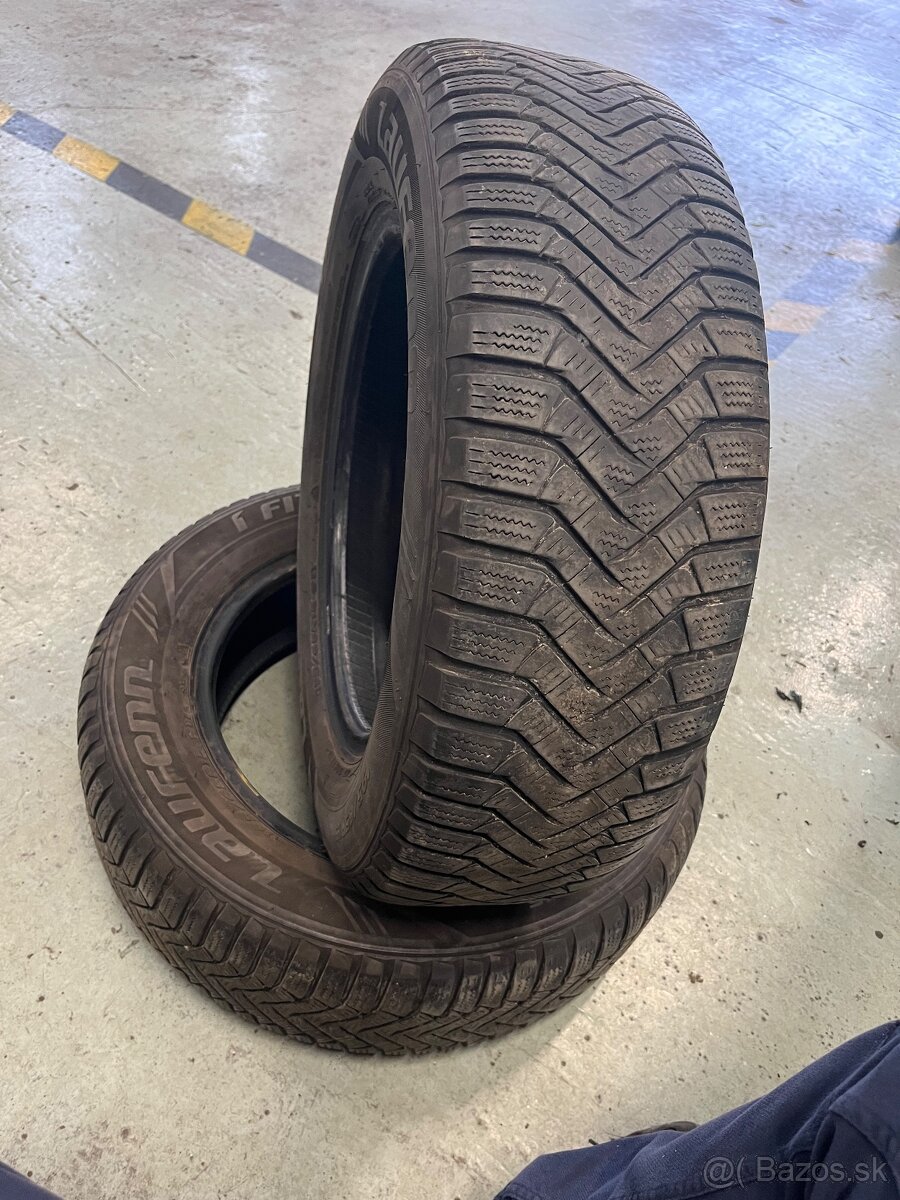 Predám 195/65 R15. 2ks zimné Pneu