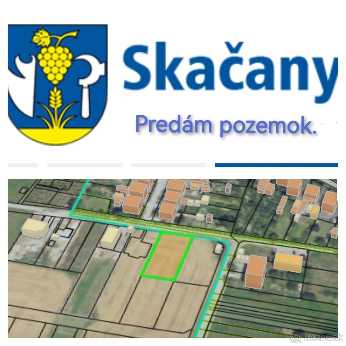 Predám pozemok 1210m2