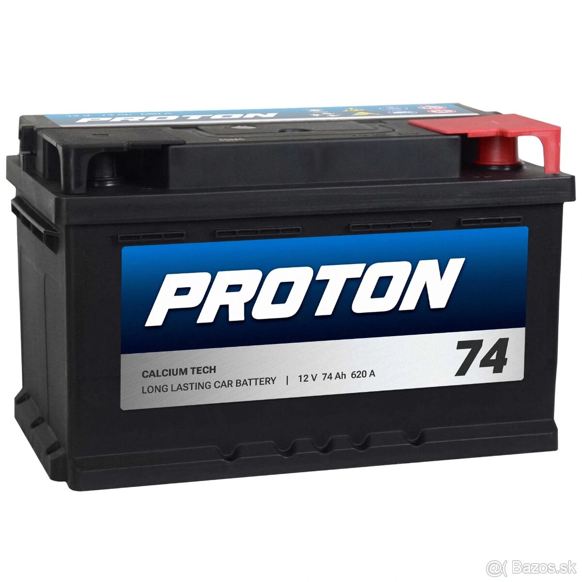 [NOVÁ]  74Ah AutoBatéria PROTON 620A PRAVÝ PLUS