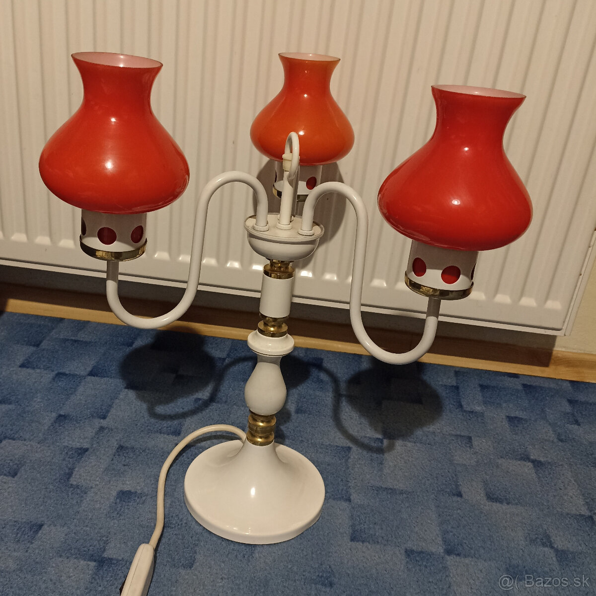 Stará retro lampa Drukov Brno - Štěpán Tabery