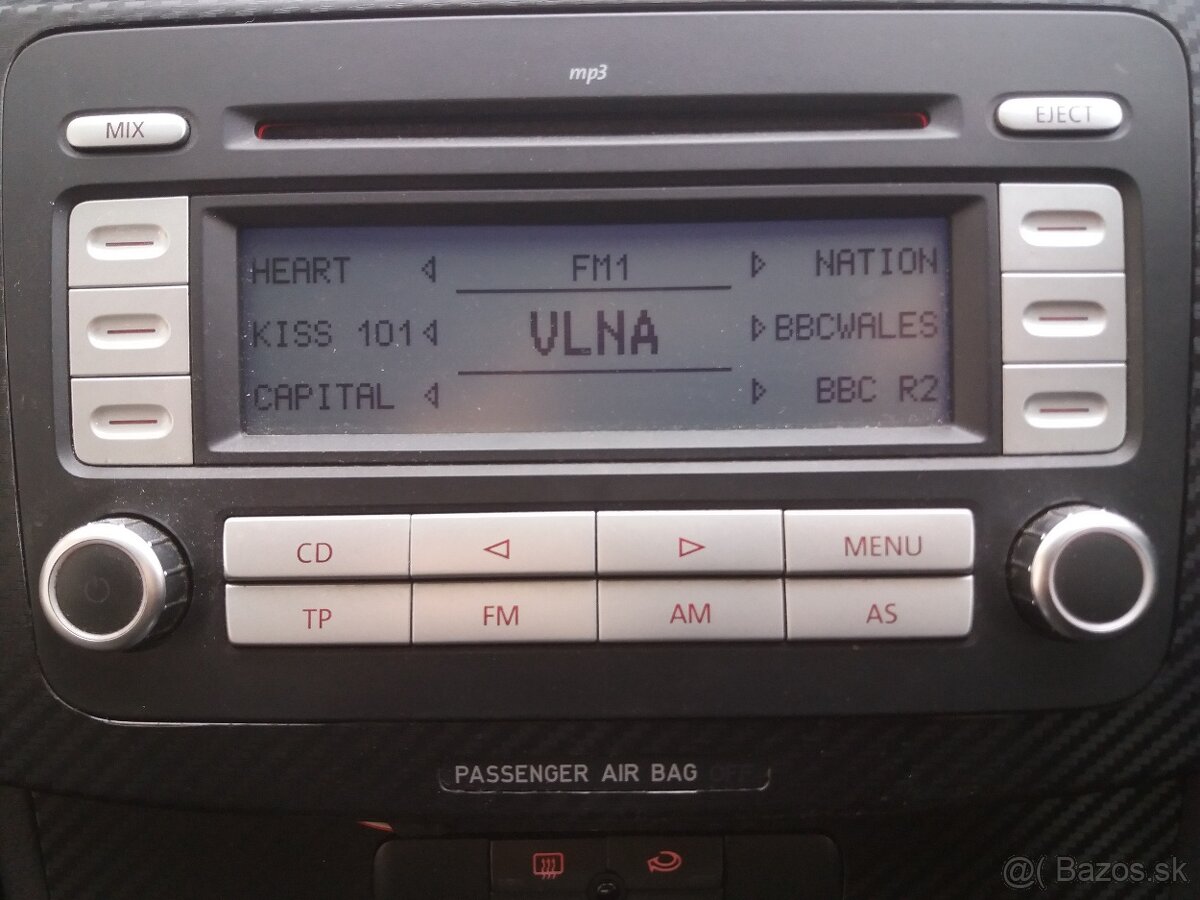 Autoradio VW RCD300 MP3 - PASSAT B6, GOLF 5