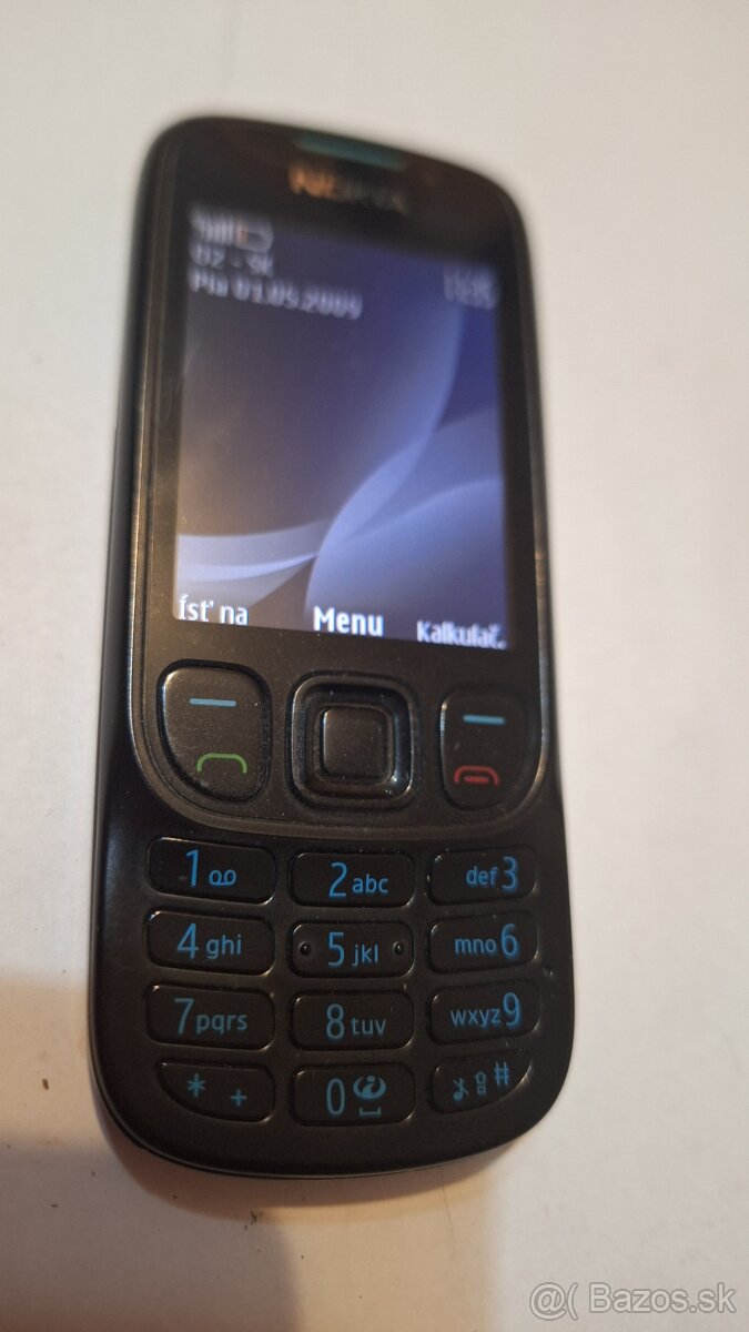 Nokia 6303 cierna top stav s nabijackou