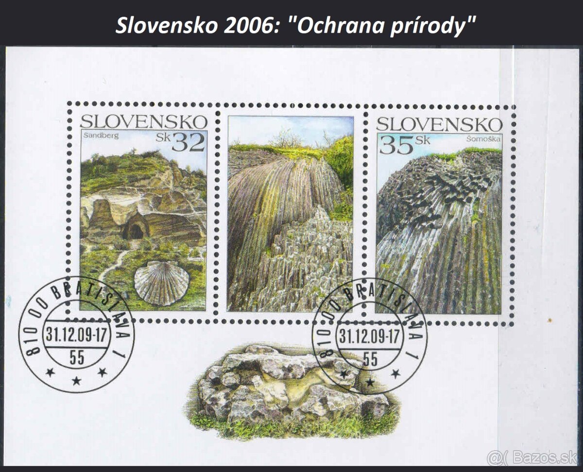 Poštové známky, filatelia: Slovensko, aršíky CC