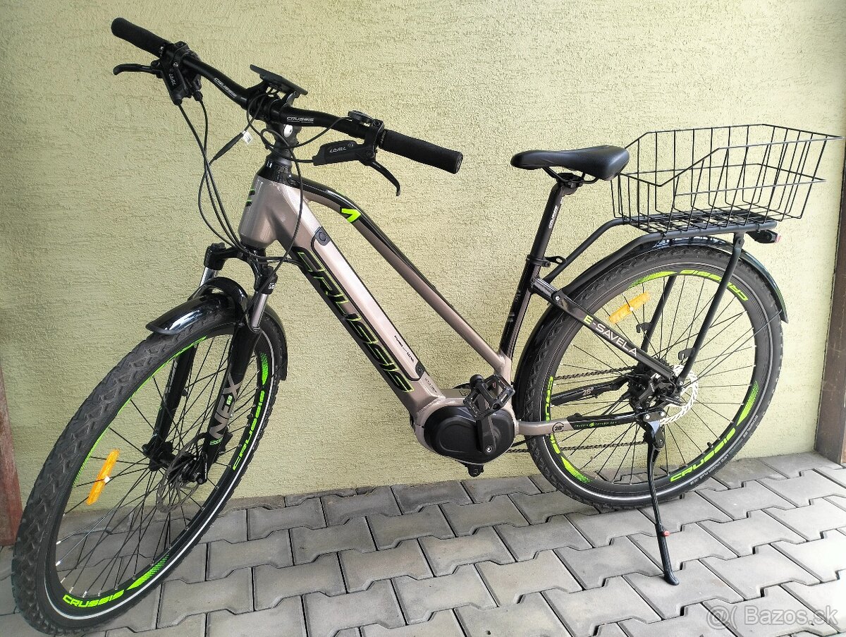 Elektrobicykel Crussis najazdené len 350 km